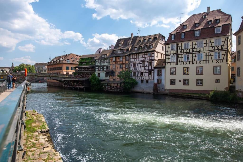Ferienwohnung La Maison De L'Eclusier Straßburg Exterior foto