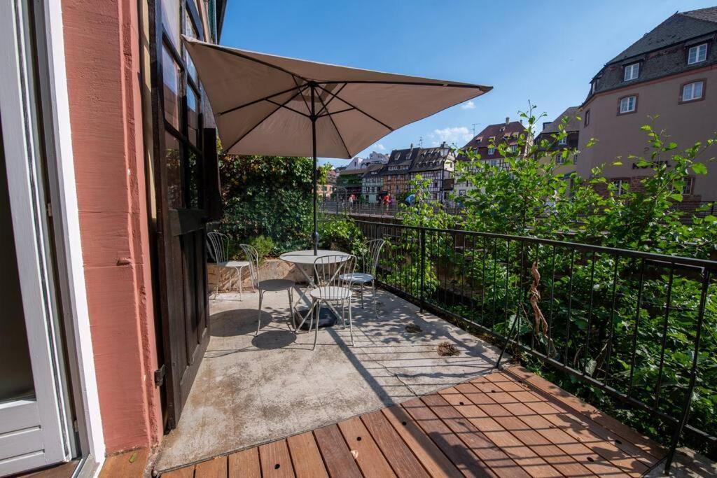 Ferienwohnung La Maison De L'Eclusier Straßburg Exterior foto