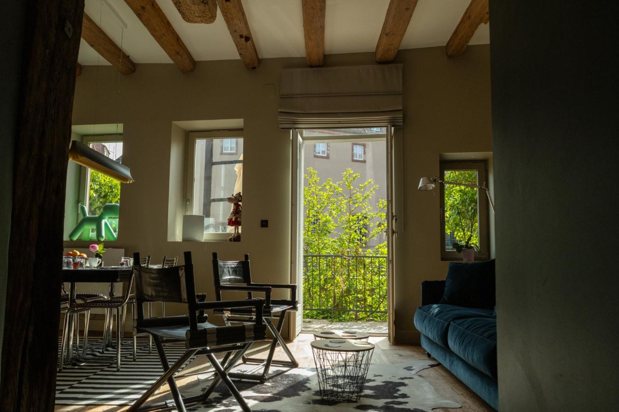 Ferienwohnung La Maison De L'Eclusier Straßburg Exterior foto